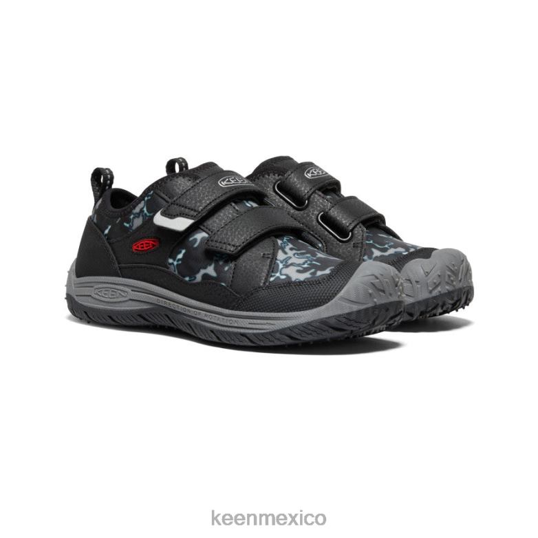 KEEN sabueso de velocidad niños grandes negro/camuflaje calzado TXRFD871