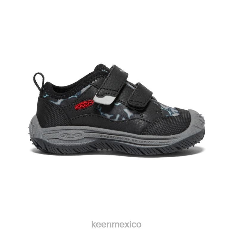 KEEN sabueso de velocidad niños pequeños negro/camuflaje calzado TXRFD919