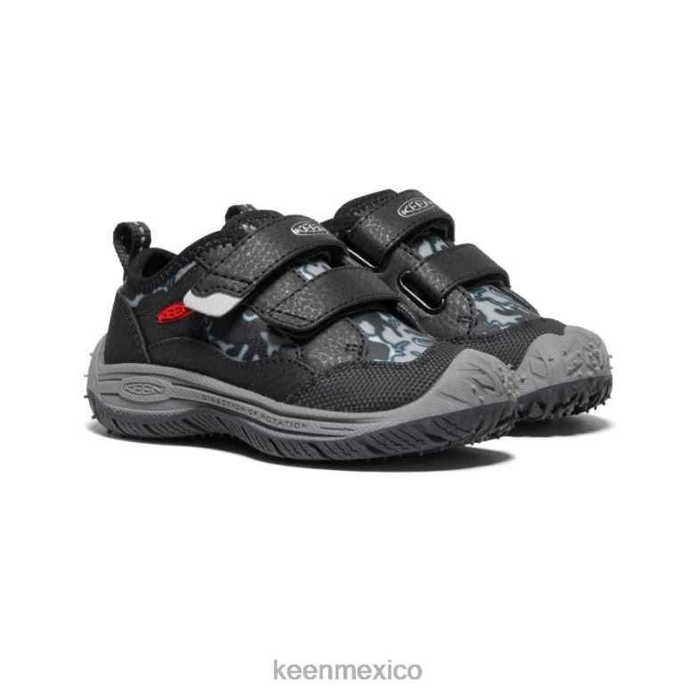 KEEN sabueso de velocidad niños pequeños negro/camuflaje calzado TXRFD919