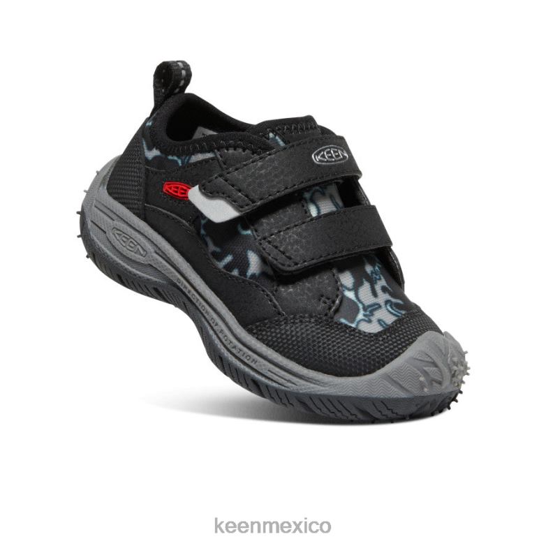 KEEN sabueso de velocidad niños pequeños negro/camuflaje calzado TXRFD919