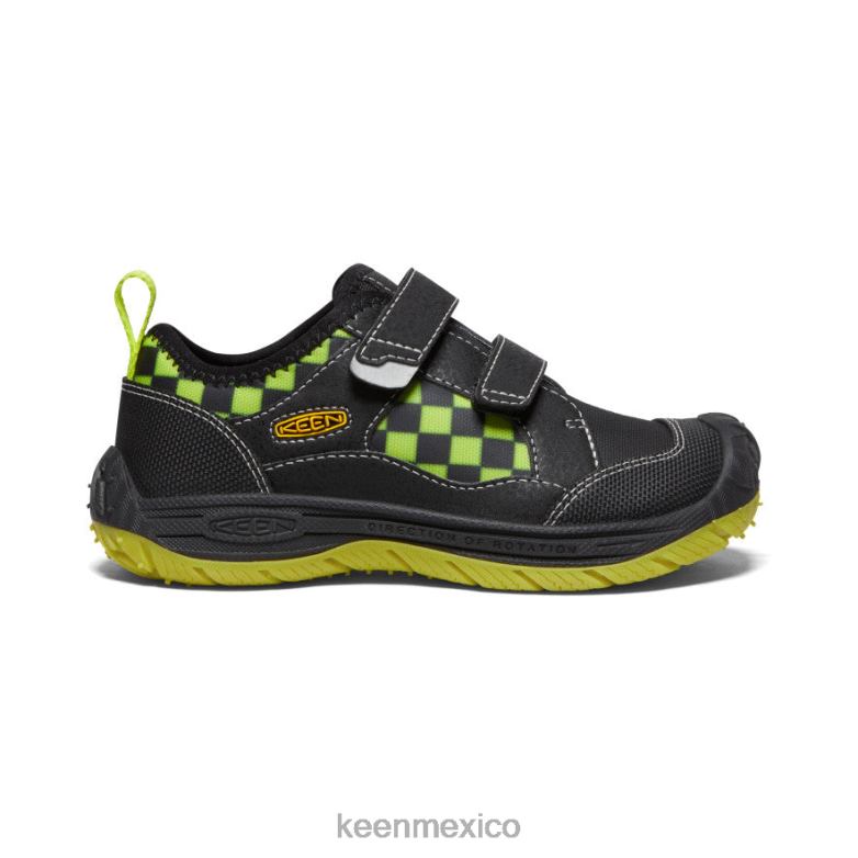 KEEN sabueso de velocidad pequeños niños negro/multicolor calzado TXRFD813