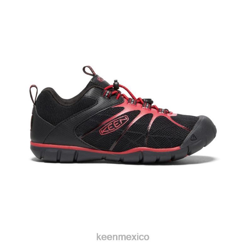 KEEN zapatillas chandler 2 cnx niños grandes alfombra negra/roja calzado TXRFD881