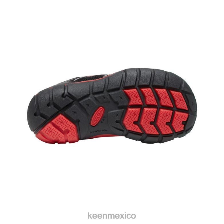 KEEN zapatillas chandler 2 cnx pequeños niños alfombra negra/roja calzado TXRFD901