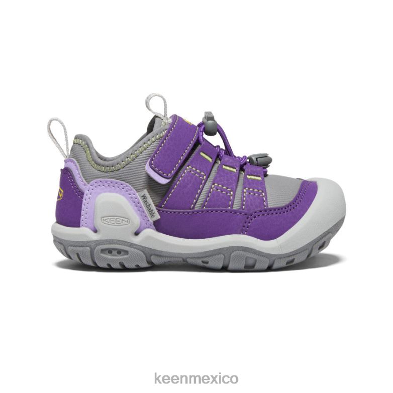 KEEN zapatillas con nudo hueco pequeños niños tilandsia violeta/onagra calzado TXRFD891