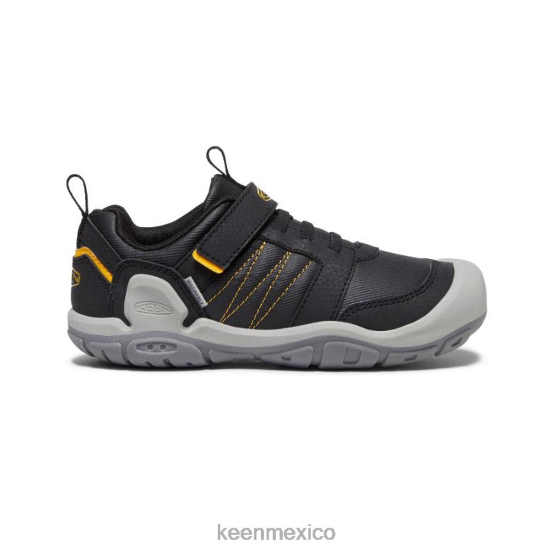 KEEN zapatillas con pico y nudo niños grandes amarillo negro calzado TXRFD976