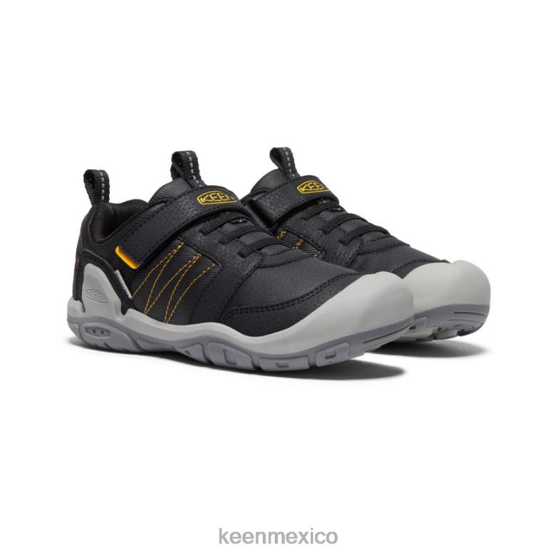 KEEN zapatillas con pico y nudo niños grandes amarillo negro calzado TXRFD976