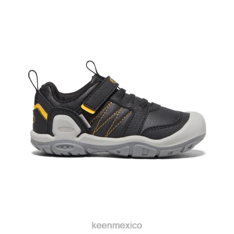 KEEN zapatillas con pico y nudo pequeños niños amarillo negro calzado TXRFD971