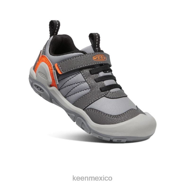KEEN zapatillas con pico y nudo pequeños niños imán/naranja de seguridad calzado TXRFD972