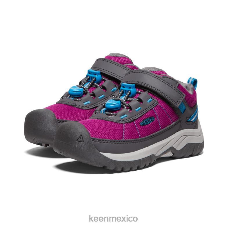 KEEN zapato deportivo targhee pequeños niños festival fucsia/imán calzado TXRFD785