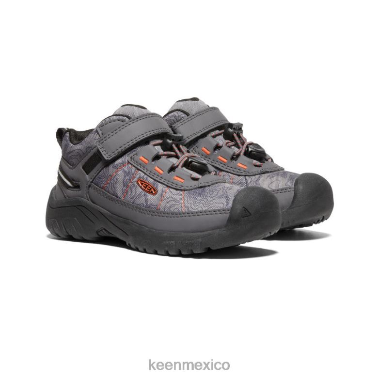 KEEN zapato deportivo targhee pequeños niños imán/ibis escarlata calzado TXRFD783