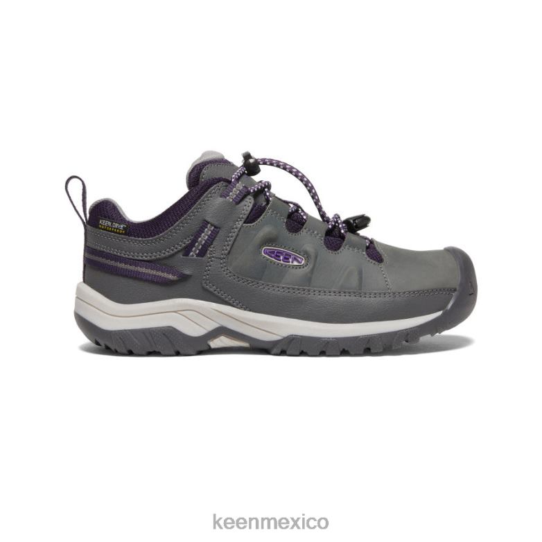 KEEN zapato impermeable targhee niños grandes imán/tillandsia púrpura calzado TXRFD840