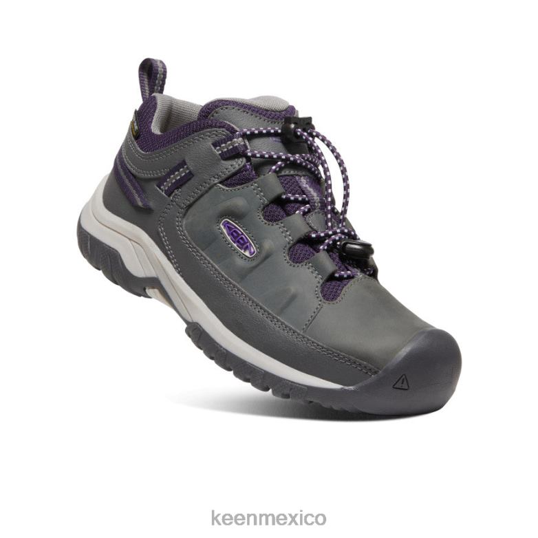 KEEN zapato impermeable targhee niños grandes imán/tillandsia púrpura calzado TXRFD840