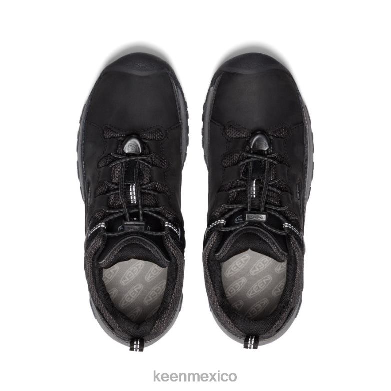 KEEN zapato impermeable targhee niños grandes negro/gris acero calzado TXRFD842